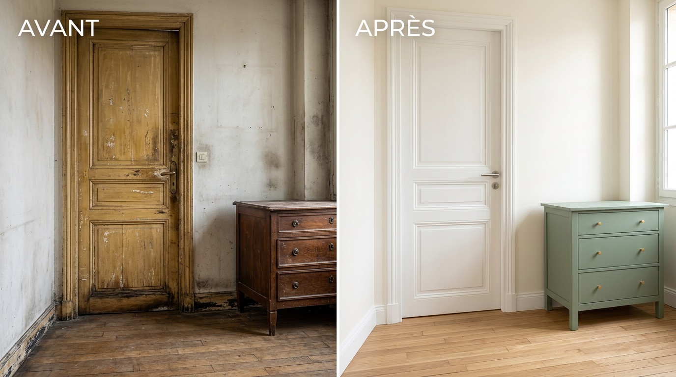 Peinture boiseries et menuiseries à Dreux, Chartres et Rambouillet